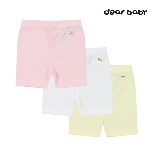 [디어베이비 여름]썸머3부레깅스(O/WHITE,L/PINK,L/YELLOW)_02N352006