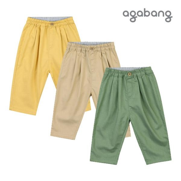 [아가방]치치우븐주름바지(BEIGE,L/KHAKI,M/YELLOW)_01O552002