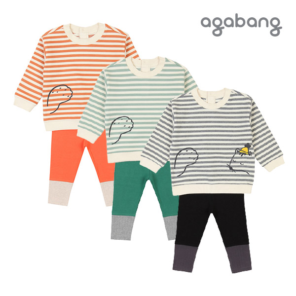 [아가방 가을]치치귀욤ST상하(BLACK,GREEN,ORANGE)_01O553004