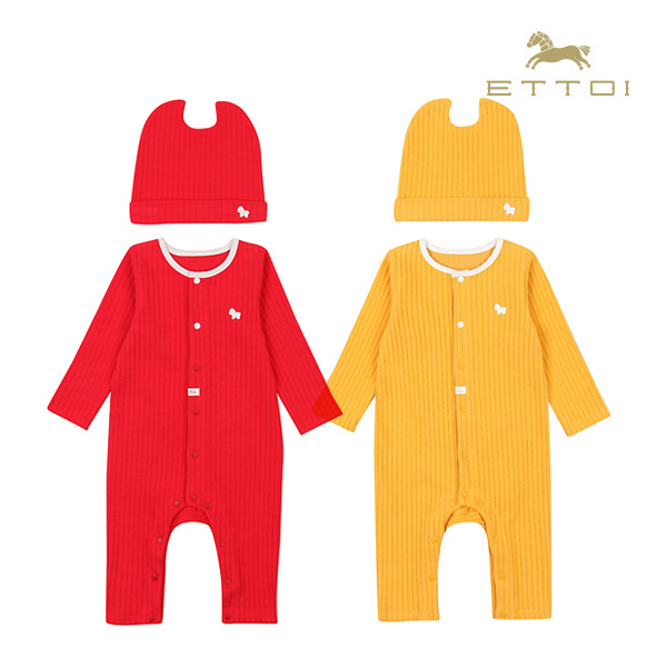 [에뜨와 겨울]크런치슬림우주복SET(YELLOW,RED)_07O717507