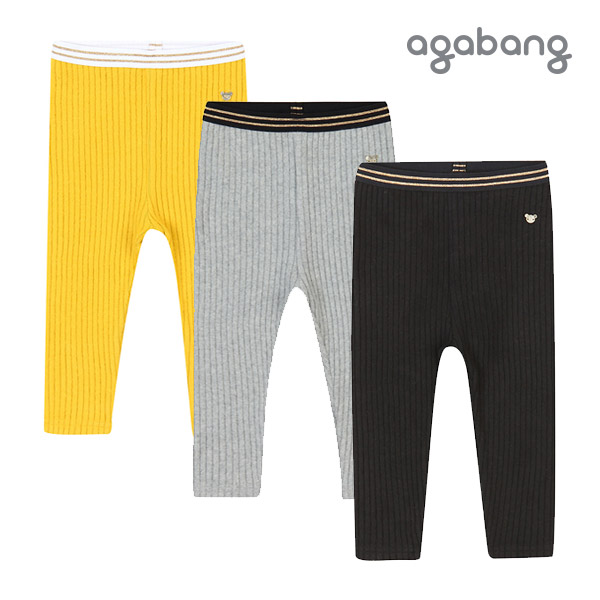 [아가방 겨울]티티골지쫄바지(BLACK,GREY,YELLOW)_01O752008