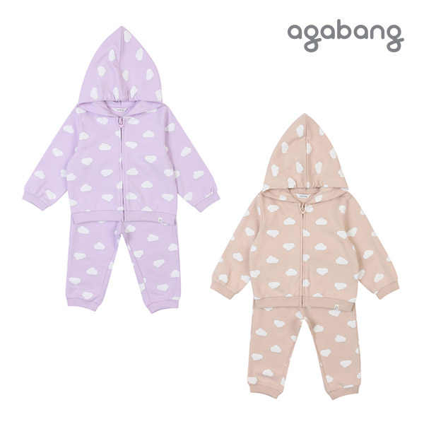 [아가방 가을]리브구름집업상하(BEIGE,PURPLE)_01P553003