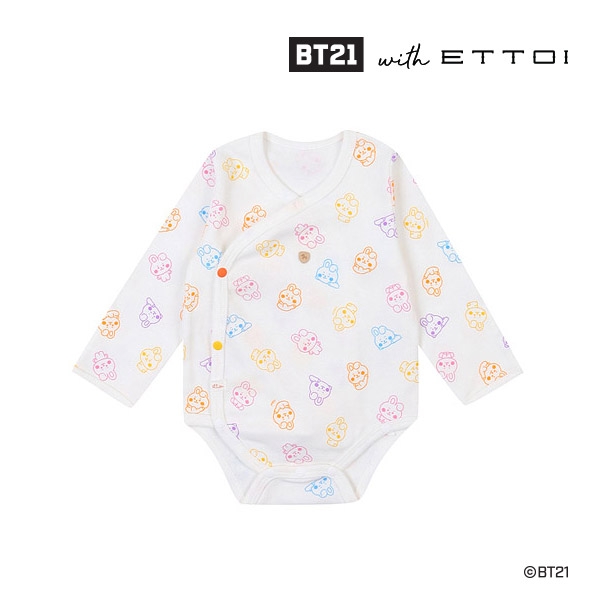 [BT21with에뜨와]BT21쿠키배내수트(O/WHITE)_07Q01794103