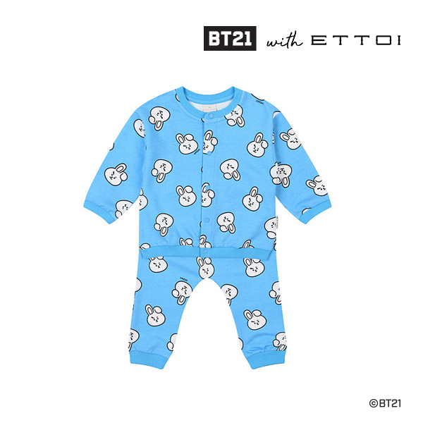 [BT21with에뜨와]BT21패턴상하(쿠키BLUE)_07Q02304142