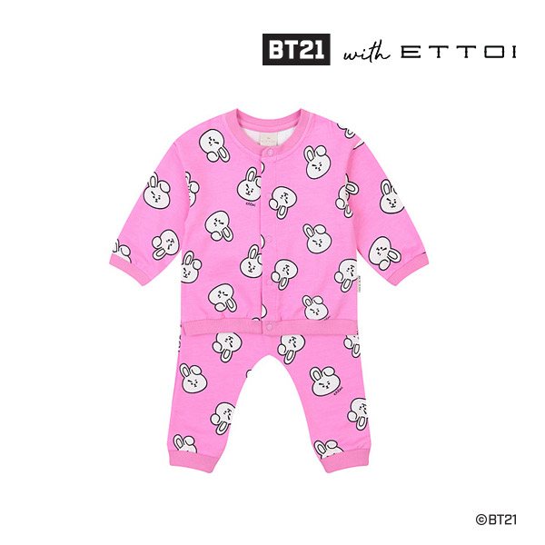 [BT21with에뜨와]BT21패턴상하(쿠키PINK)_07Q02304158