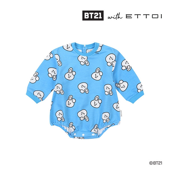 [BT21with에뜨와]BT21패턴바디수트(쿠키BLUE)_07Q02794142