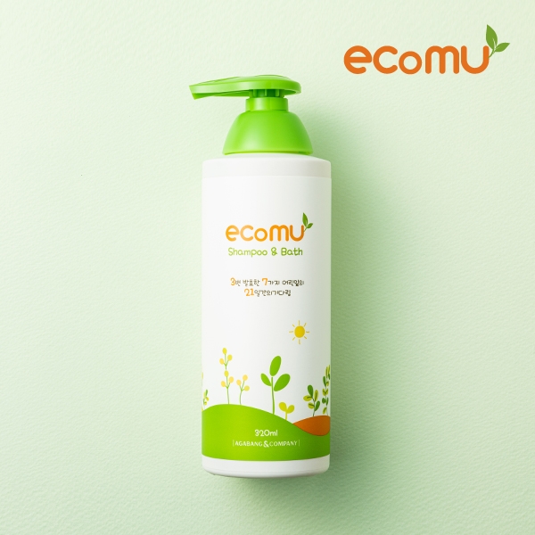 [Ecomu]에코뮤 샴푸앤바스 320ml 71P088010