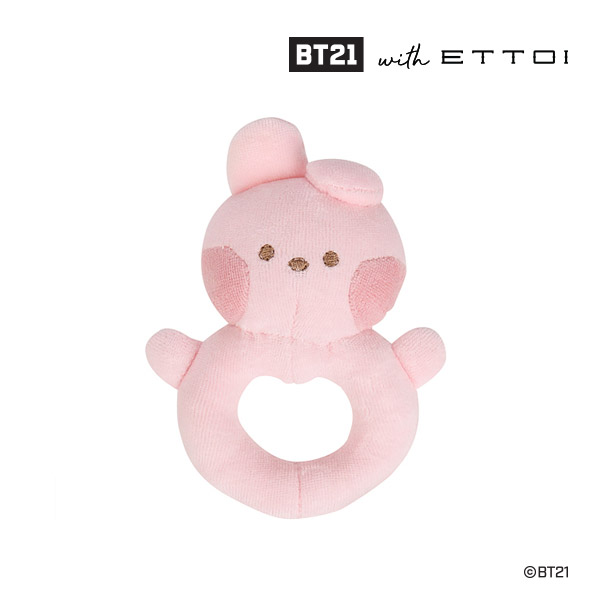 [BT21with에뜨와]BT21미니니딸랑이(쿠키)(PINK)_07Q08340158