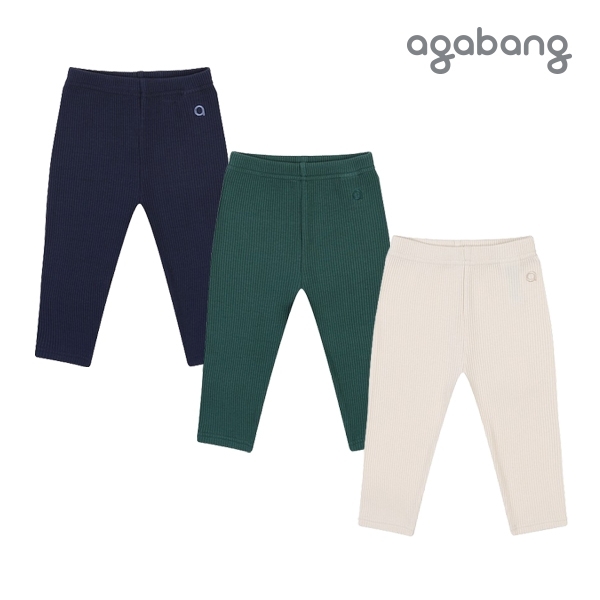 [아가방 가을]리프골지쫄바지(IVORY,NAVY,GREEN)_01Q552005