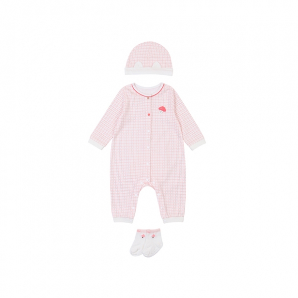 [에뜨와 봄]오즈우주복3PCS SET(PINK,MINT)_07P517506