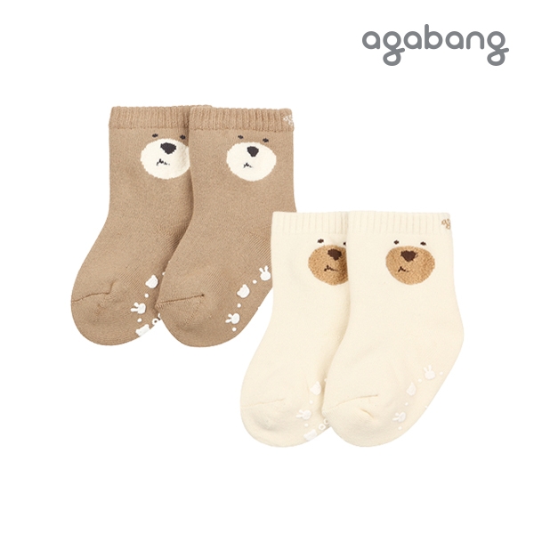 [아가방 겨울]레오곰곰중말(BROWN,CREAM)_01Q776001