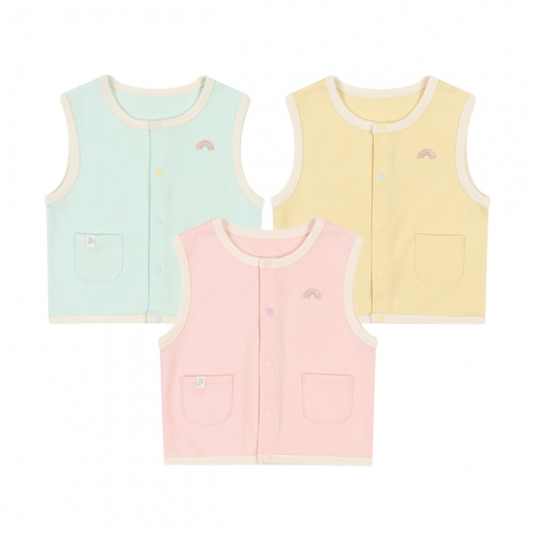 [아가방 봄]랄라조끼(YELLOW,MINT,PINK)_01R151301
