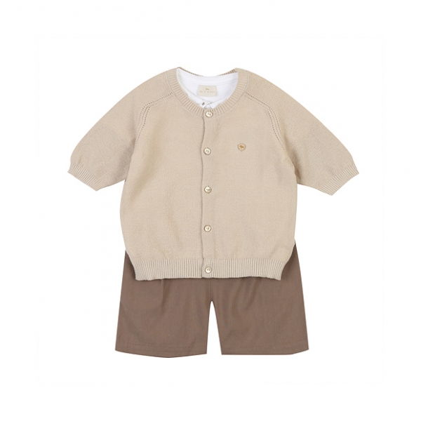 [에뜨와 여름신상]웨일즈CDG 3PCS(BEIGE)_07R323201