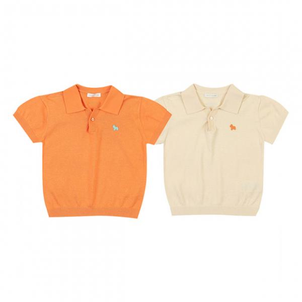 [에뜨와 여름신상]로쉬니트TS(L/BEIGE,ORANGE)_07R321006