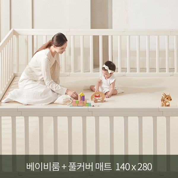 [디자인스킨]멜로우 베이비룸+풀커버 매트 세트 (140x280)_73R081923