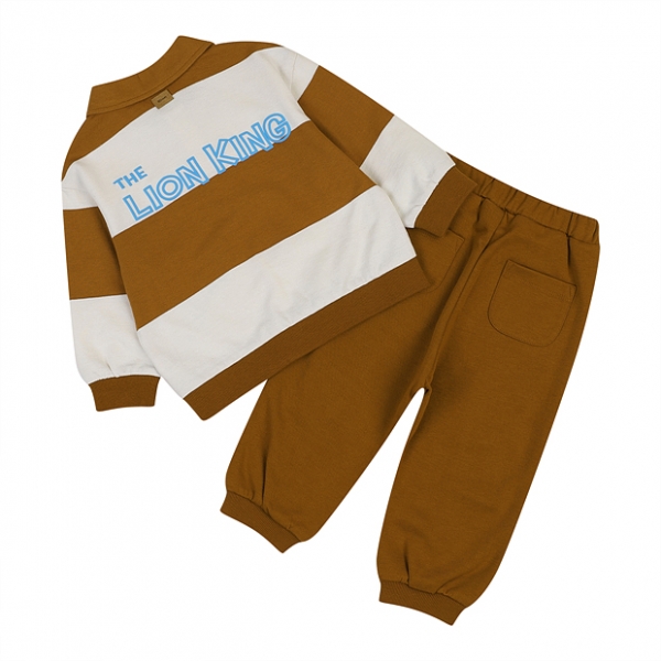 [디즈니베이비 가을신상]디즈니라이온킹ST상하(BROWN,KHAKI)_79R523001