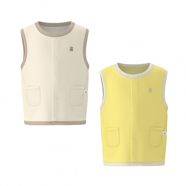 [아가방 겨울신상]마카롱조끼(CREAM,YELLOW)_01R751301