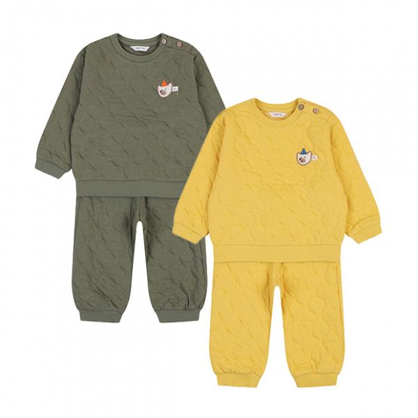 [아가방 겨울신상]제프삼중지상하(KHAKI,YELLOW)_01R753007