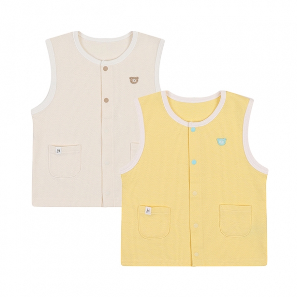 [아가방 봄신상]캔디스실내조끼(BEIGE,YELLOW)_01S157901