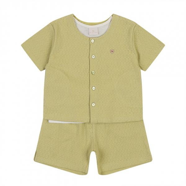 [에뜨와 여름신상]멜로3PCS상하(L/GREEN)_07S323202