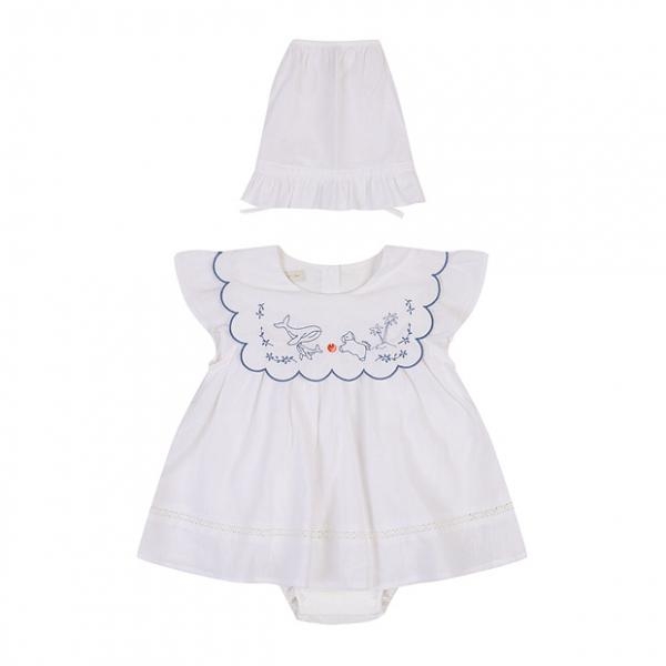 [에뜨와 여름신상]테리자수바디수트SET(O/WHITE)_07S327985