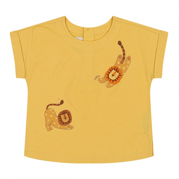 [에뜨와 여름신상]멜로라이언TS(MUSTARD)_07S321012
