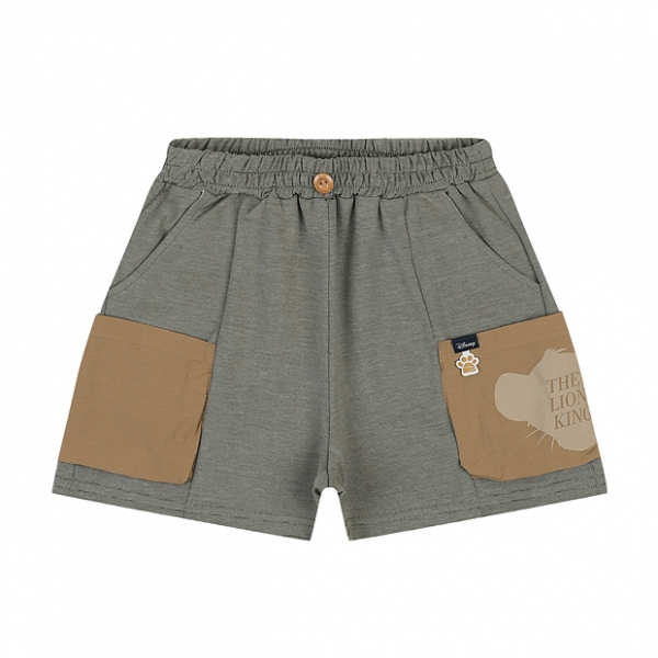 [디즈니베이비 여름신상]라이온킹ST카고반바지(BROWN)_79S322007