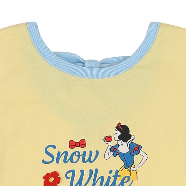 [디즈니베이비 여름신상]백설공주리본포인트반팔티(YELLOW,BLUE)_79S321052