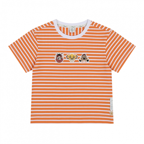 [디즈니베이비 여름신상]라이온킹친구들ST반팔티(ORANGE)_79S321006