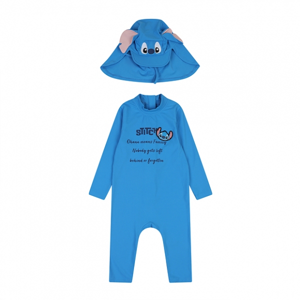 [디즈니베이비 신상]스티치올인원수영복(BLUE)_79S056002