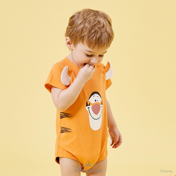 [디즈니베이비 여름신상]티거반팔바디수트(ORANGE)_79S317510