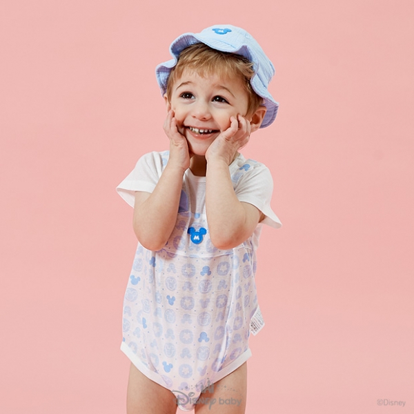 [디즈니베이비 여름신상]블루미키반팔바디수트(BLUE)_79S317501