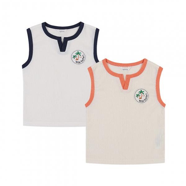 [아가방 여름신상]하퍼배색나시티(NAVY,ORANGE)_01S351009
