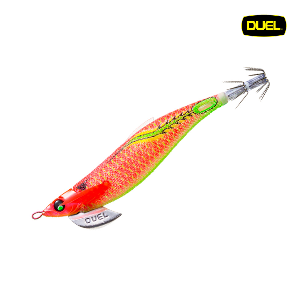 듀엘 이지큐 핀플러스 런건 3.5호 20g 무늬오징어 에기 캐스팅 에깅