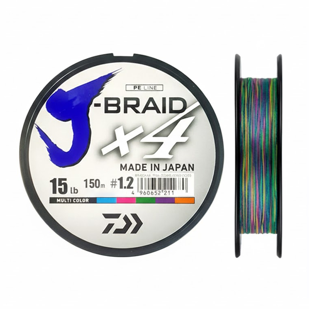 다이와 J브레이드 4합사 150m 멀티 1.2호 농어 한치 라이트쇼어