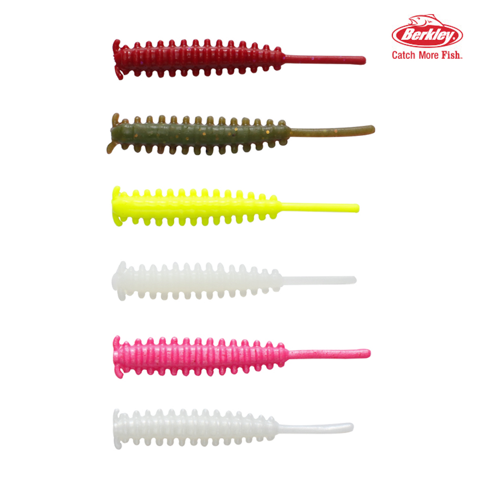 버클리 걸프얼라이브 샌드사딘 1.8인치(4.5cm) 병타입 볼락웜 아징웜 풀치웜