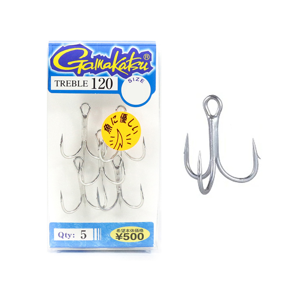 가마가츠 아웃바브 트레블120 6호 농어훅