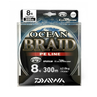 다이와 오션브레이드 300m 5색멀티 부시리 지깅 파핑 대물용합사