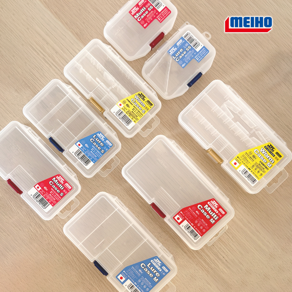 메이호 SFC 루어 웜 멀티 케이스 SS-M 태클박스 소품 케이스