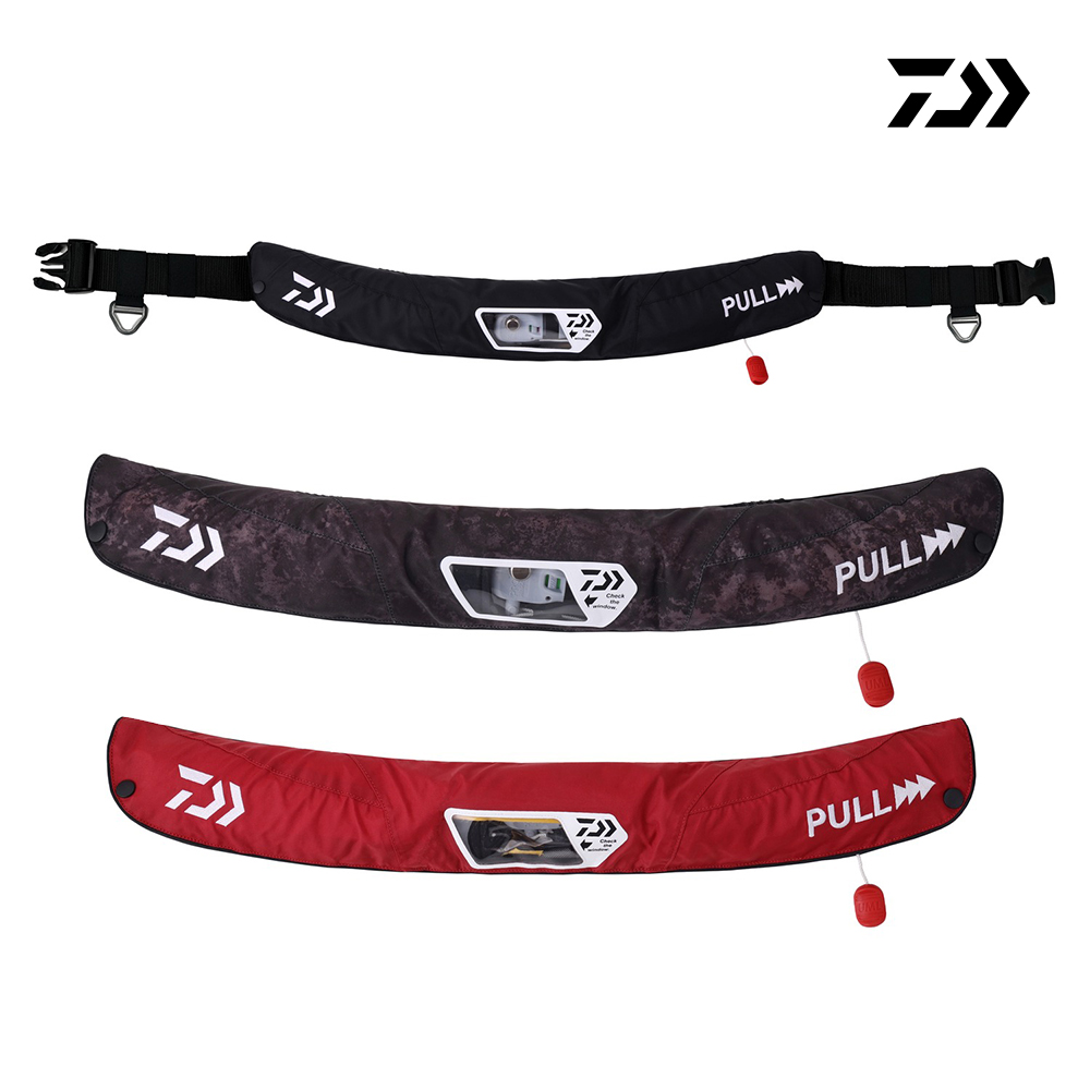 다이와 25년 신형 DF-9405 허리 구명조끼 자동팽창식 허리벨트 구명복