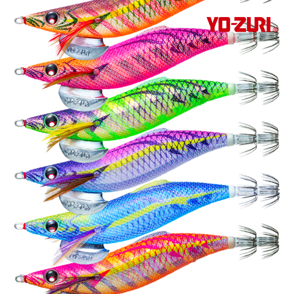 요즈리 아오리Q LC 3호 17g 시스템컬러 무늬오징어 캐스팅 에기