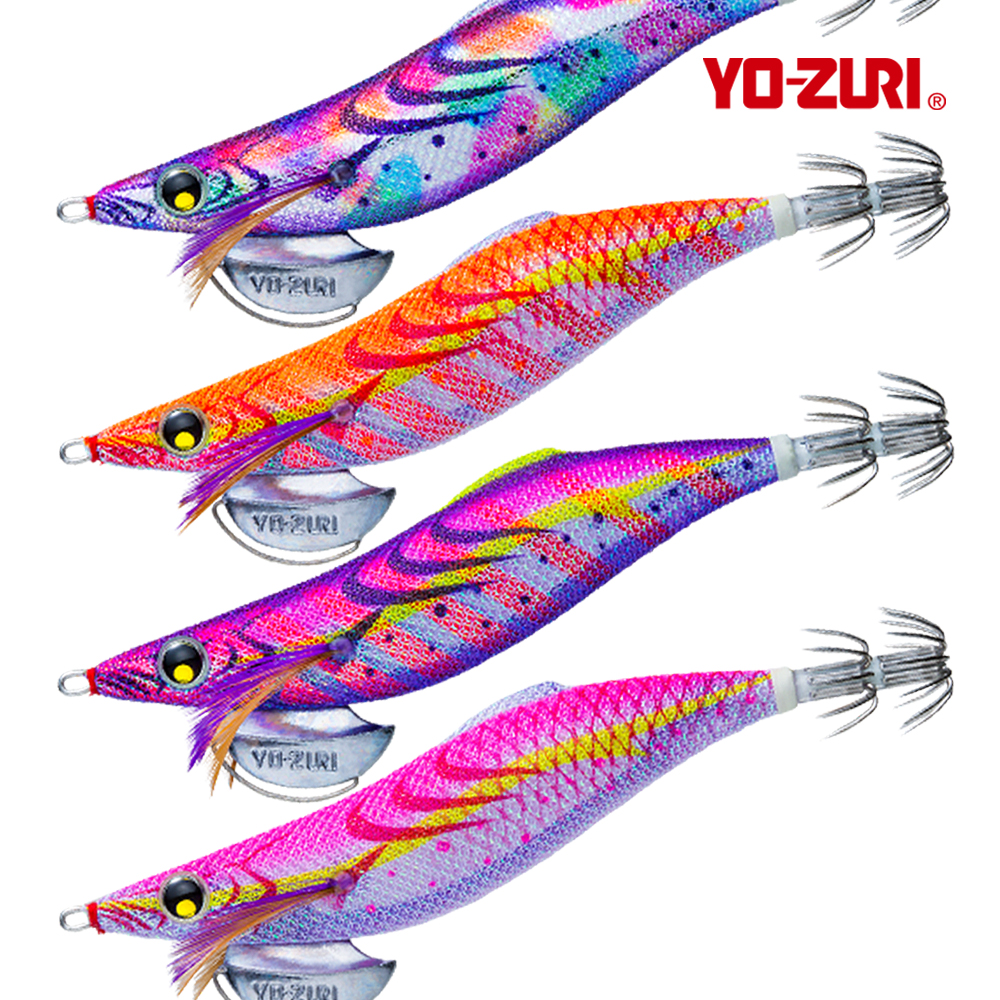 요즈리 아오리Q LC 슬로우 3호 15g 시스템컬러 무늬오징어 캐스팅 에기