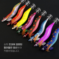 데스페라도 에기스타 우드 TR 오동목 팁런 에기 3호 30g 무늬오징어 에깅
