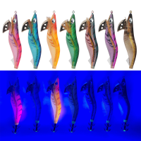 워터맨 블랙잉크 워킹에기 3호 노멀/쉘로우 캐스팅 에기 무늬오징어 에깅