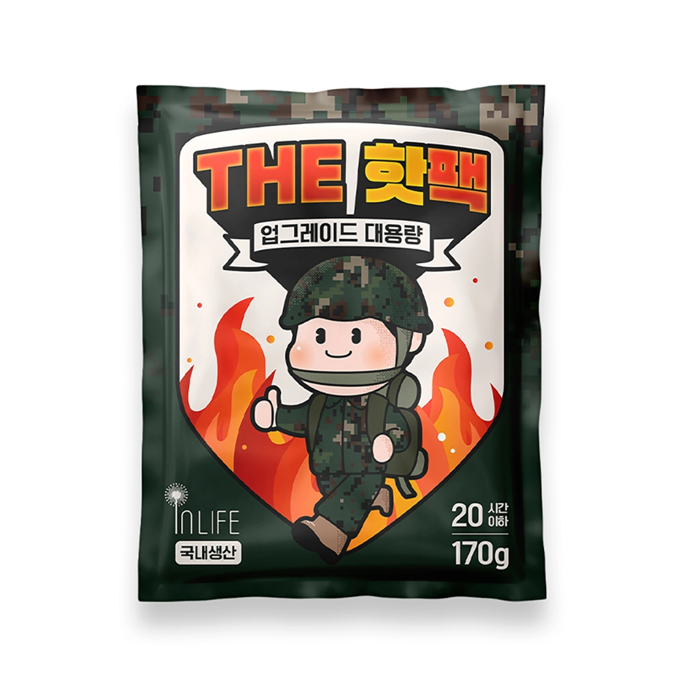 인라이프 대용량 포켓용 핫팩 170g
