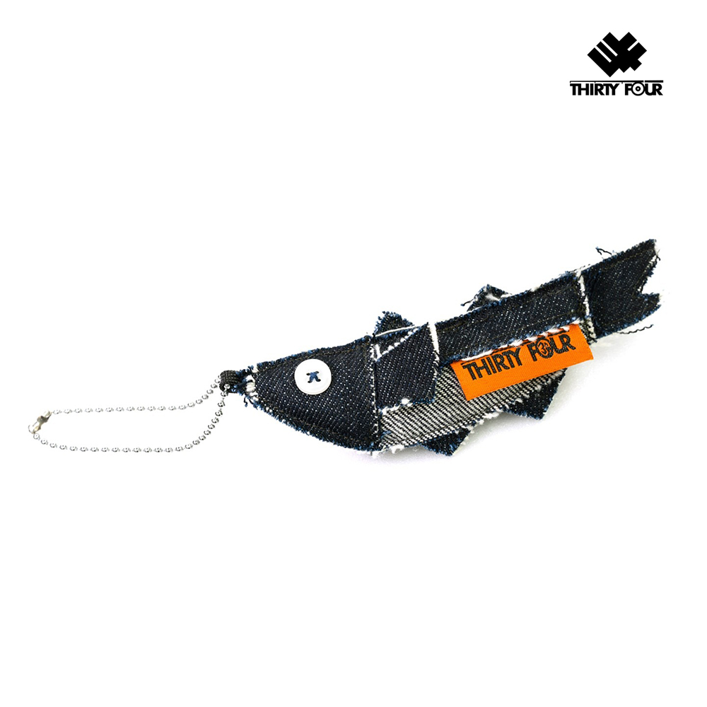 34 써티포 아지 인형 키홀더 써클한정 전갱이 열쇠고리