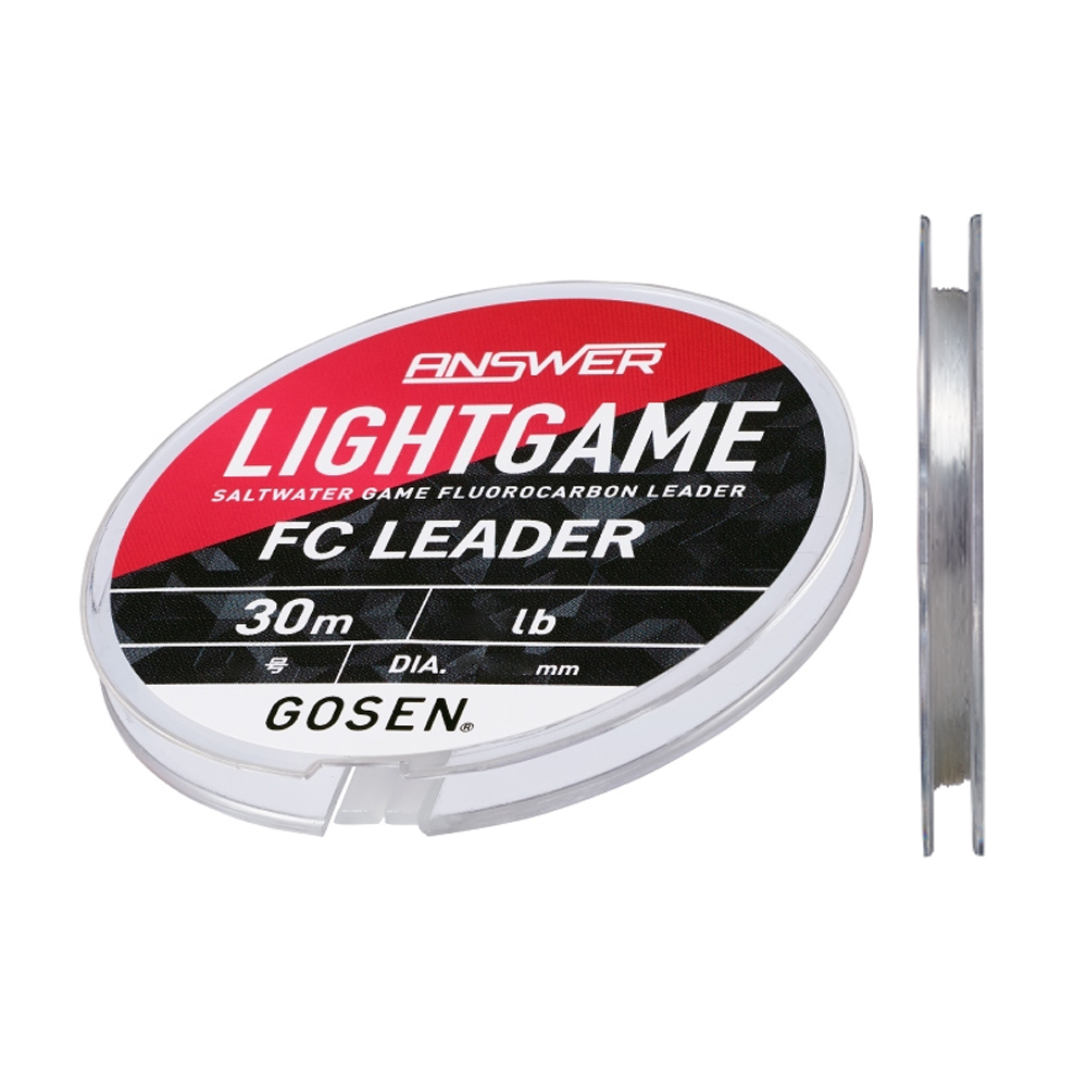 고센 앤서 라이트게임 FC 리더 30m 볼락 아징 전갱이 카본 쇼크리더