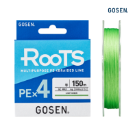 고센 루츠PE X4 150m 라이트그린 에깅 4합사 무늬오징어