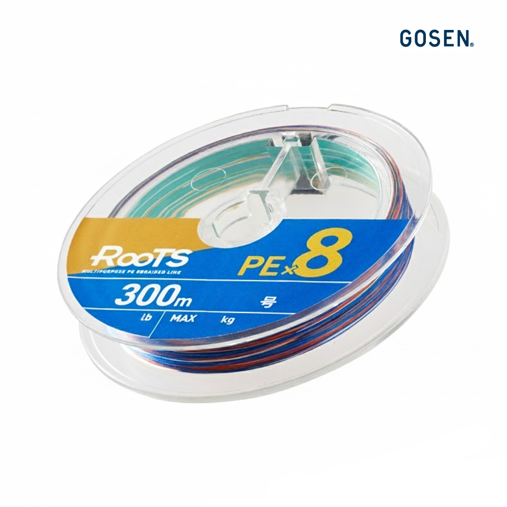 고센 루츠PE X8 300m 5색멀티 지깅 한치 타이라바 8합사