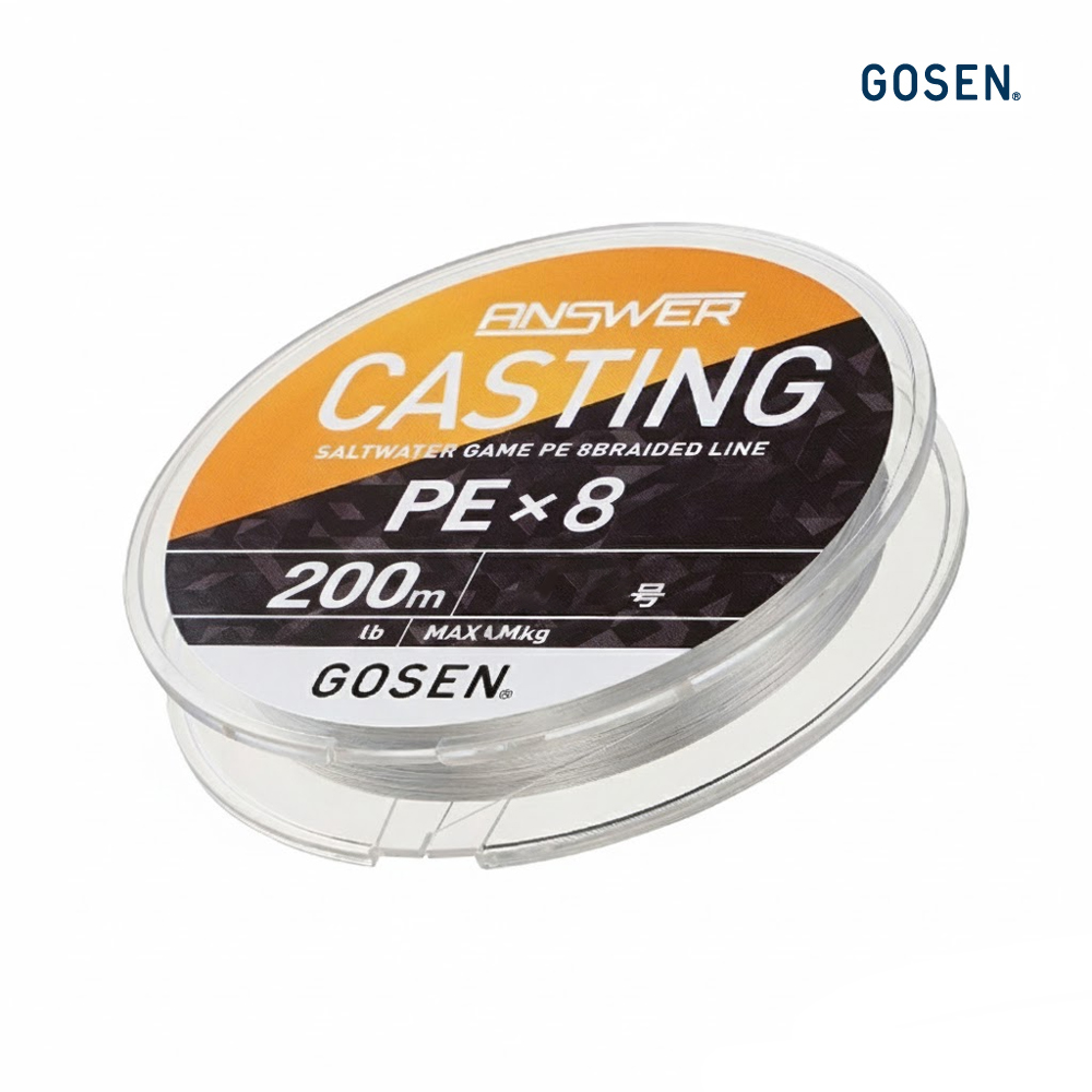 고센 앤서 캐스팅 PE X8 200m 농어 광어 타이라바 참돔 부시리 8합사
